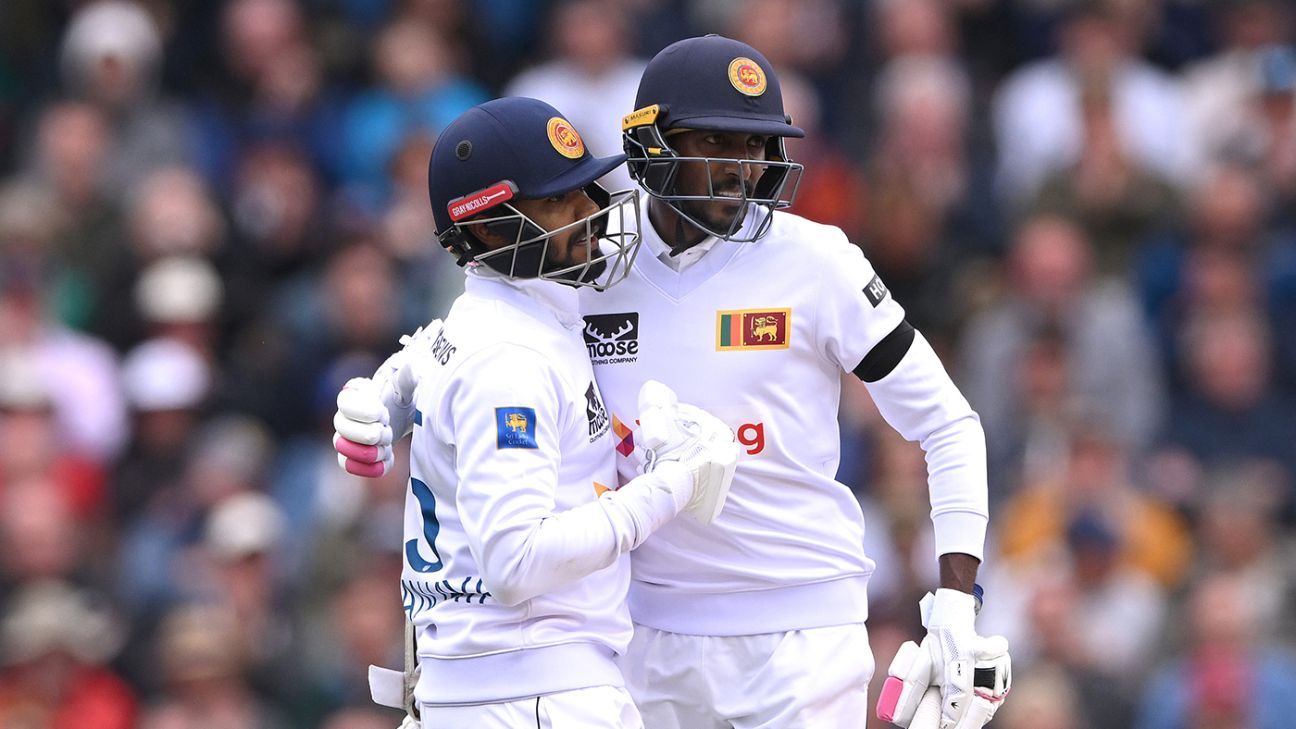 ENG v SL 2024, England vs Sri Lanka 1st Test, Day 4, Manchester Match ...