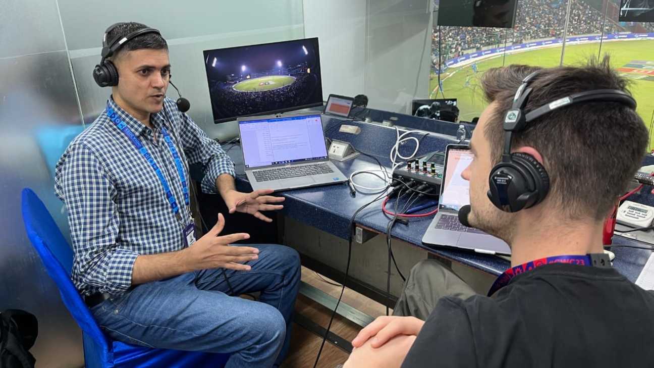 The Indian commentator who is now the voice of Afghanistan cricket