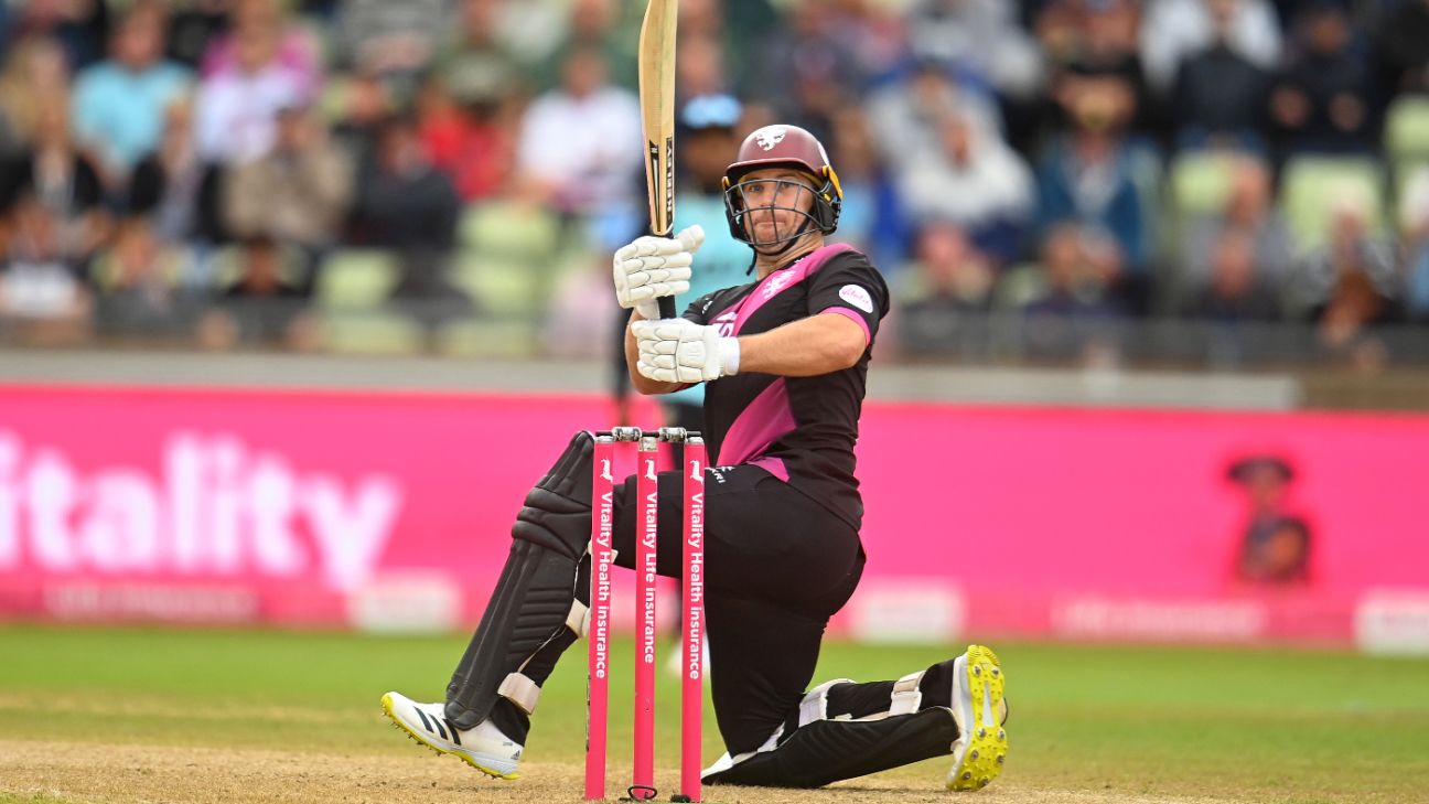 Somerset's Dickson and Rew Star in T20 Blast Semi-Final Triumph