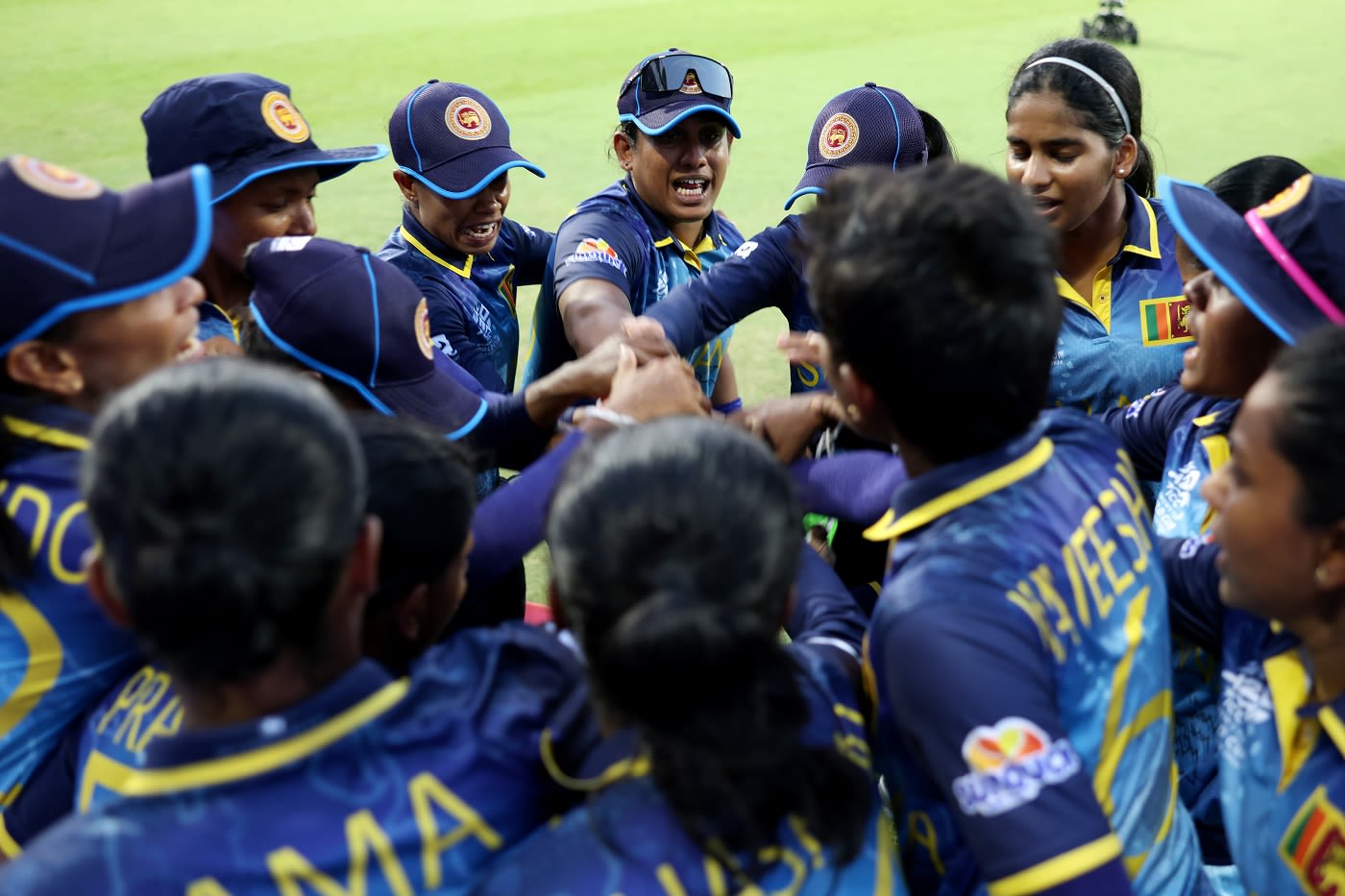 Sri Lanka team is in a huddle ahead of their opener | ESPNcricinfo.com