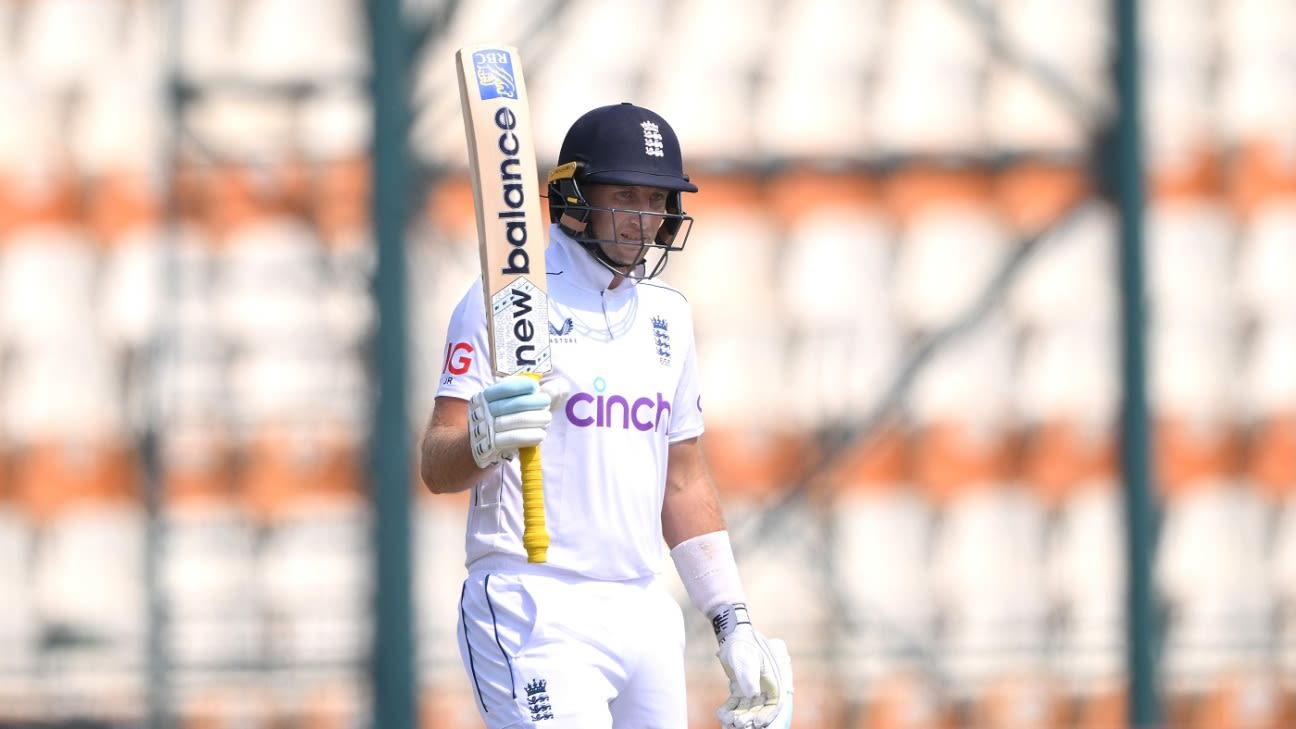 Pak vs Eng – Joe Root overtakes Alastair Cook as England’s top scorer in Tests