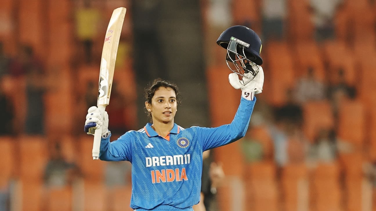 Mandhana ton, Harmanpreet 59* power India to series win