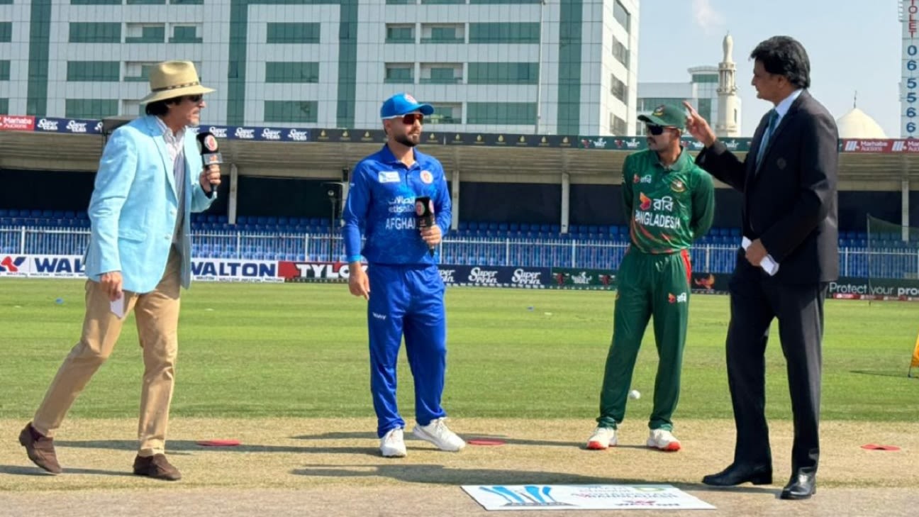 Afghanistan bat first, hand ODI debut to Sediqullah Atal