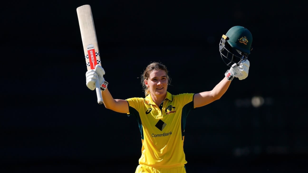 Australia Women Dominate India for ODI Series Sweep in Perth