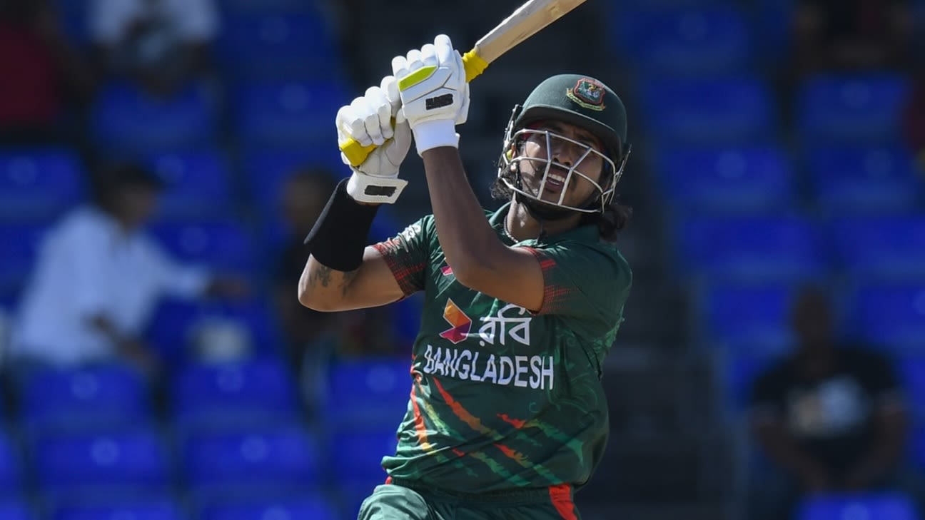 Unchanged New Zealand bat first; Soumya Sarkar replaces Afif Hossain for Bangladesh