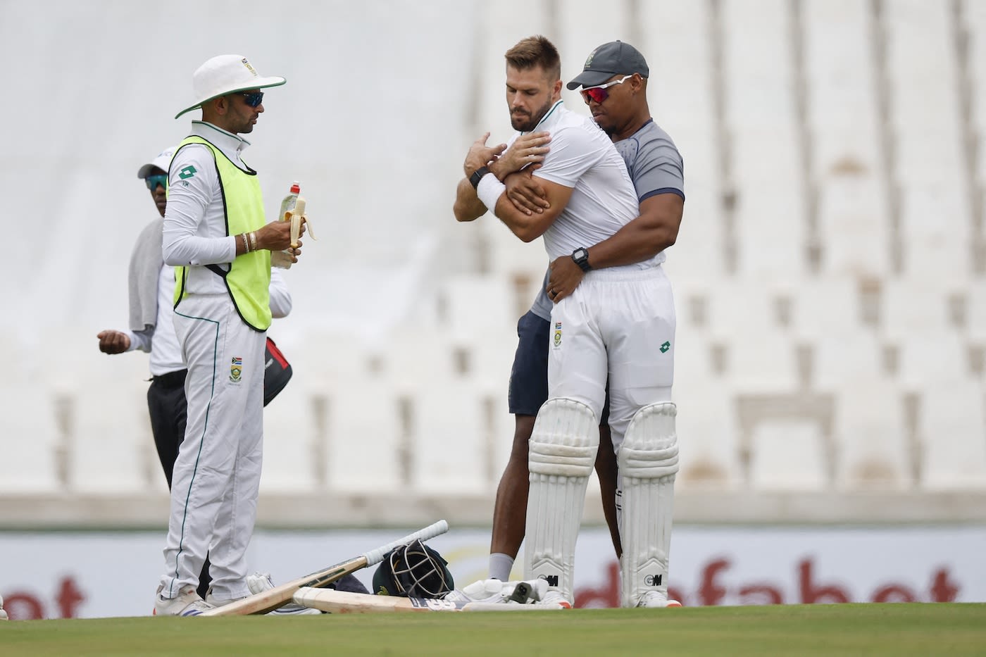 aiden-markram-gets-some-help-with-his-back-espncricinfo