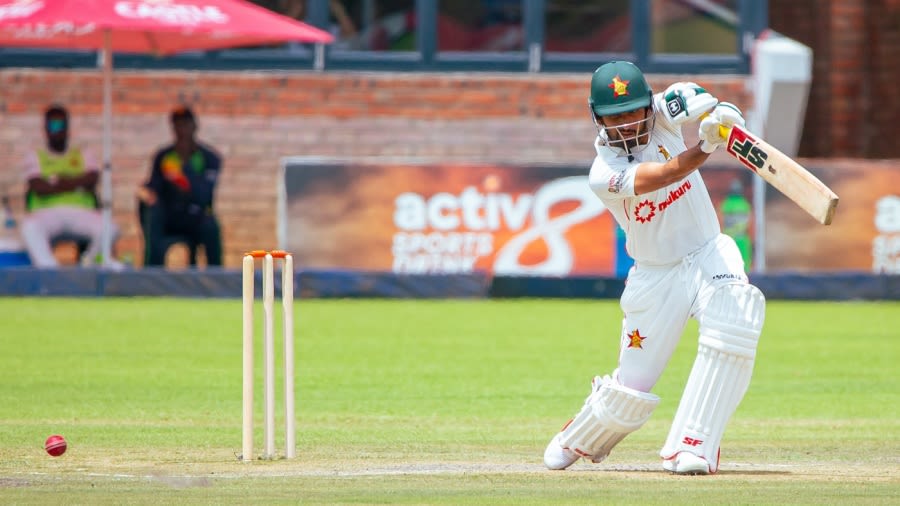 Zimbabwe Holds Slight Edge Over Afghanistan in Thrilling Test Battle