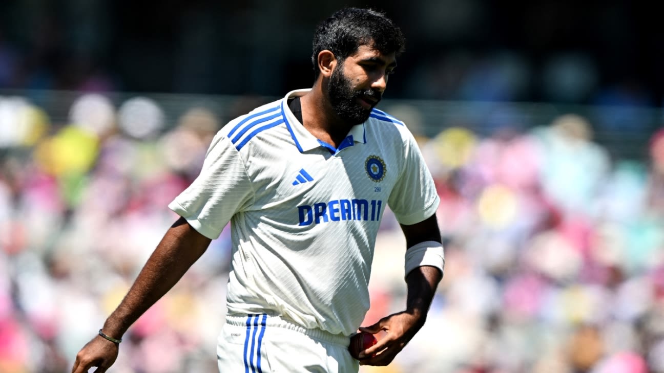 Bumrah leaves the stadium midway through day two, likely taken for scans