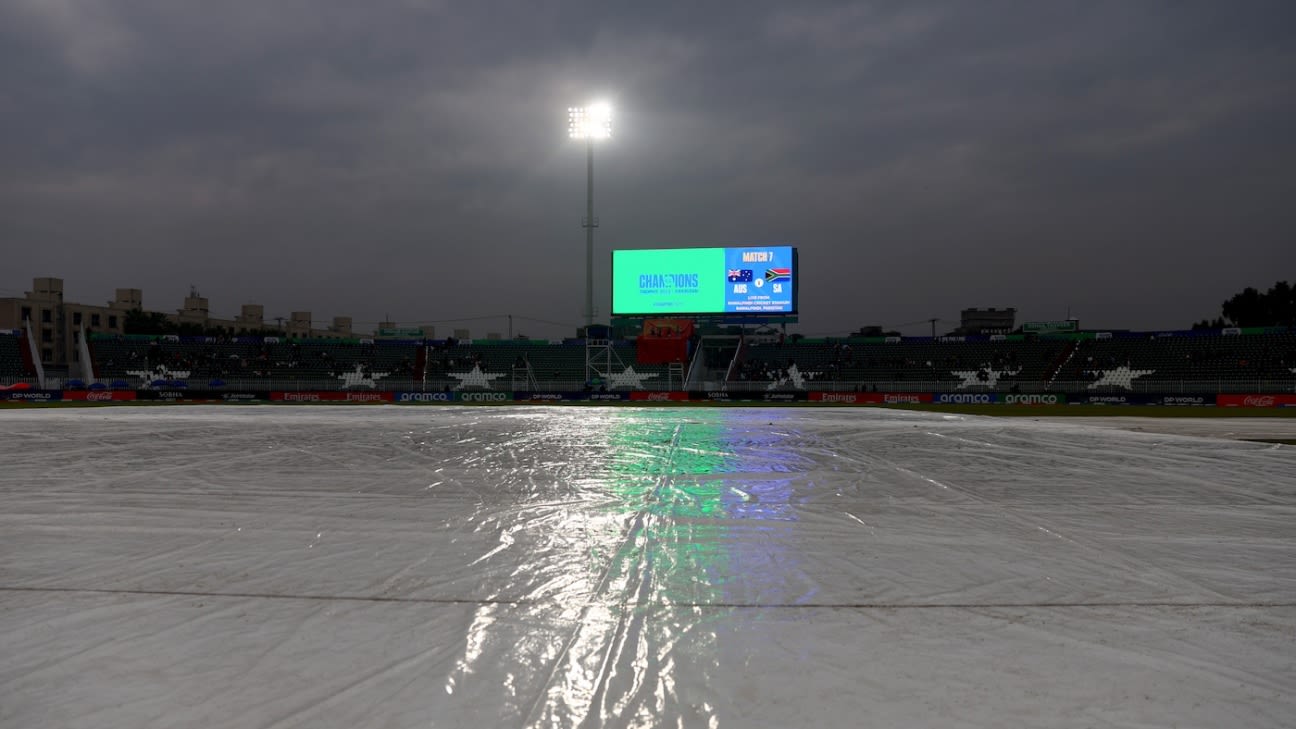 Australia-SA match abandoned after relentless rain in Rawalpindi