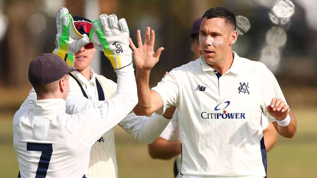 Rain Halts Fraser-McGurk's Fury, Rescuing WA After Thornton's Four-Wicket Blast