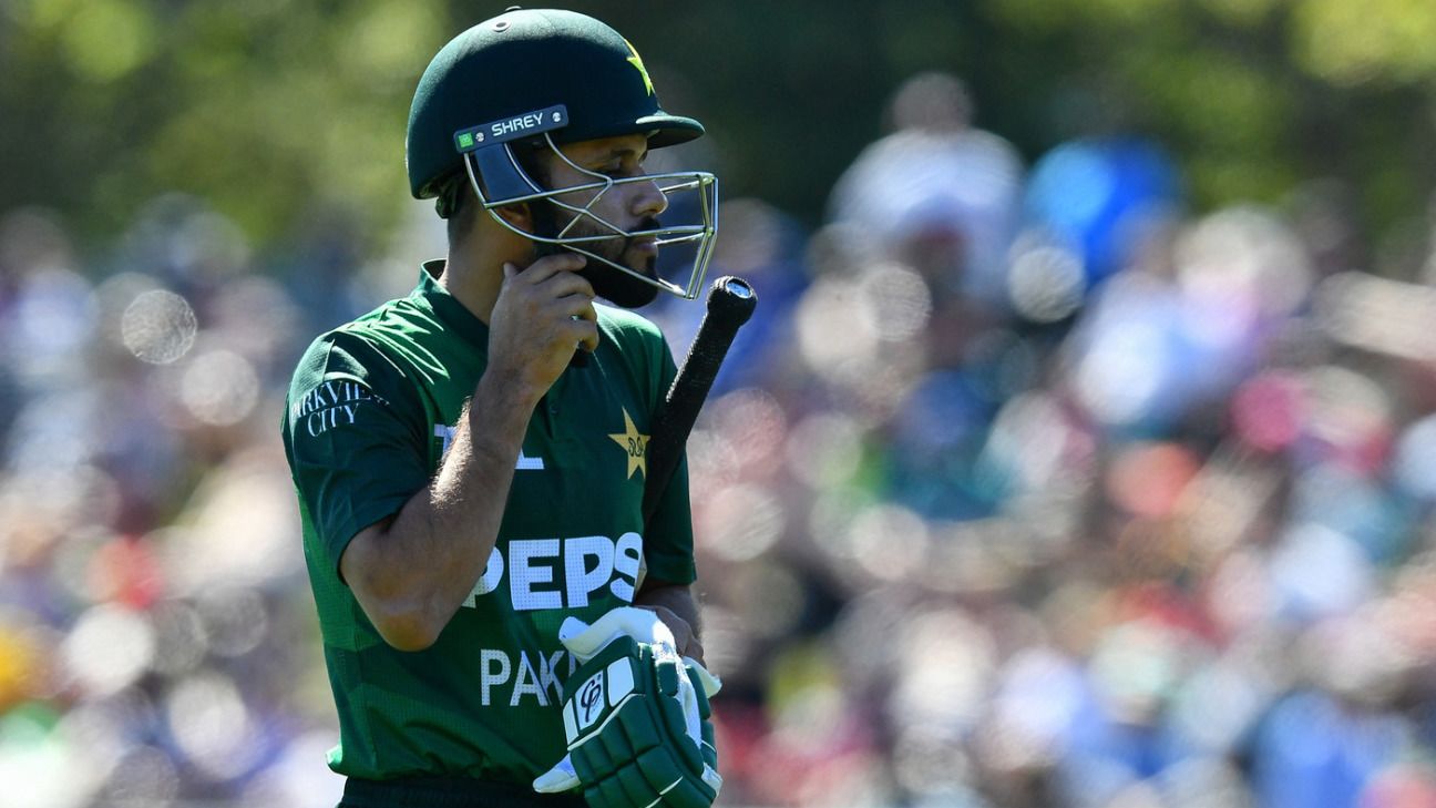 Pakistan 91 all out as post Babar-Rizwan era begins with a whimper