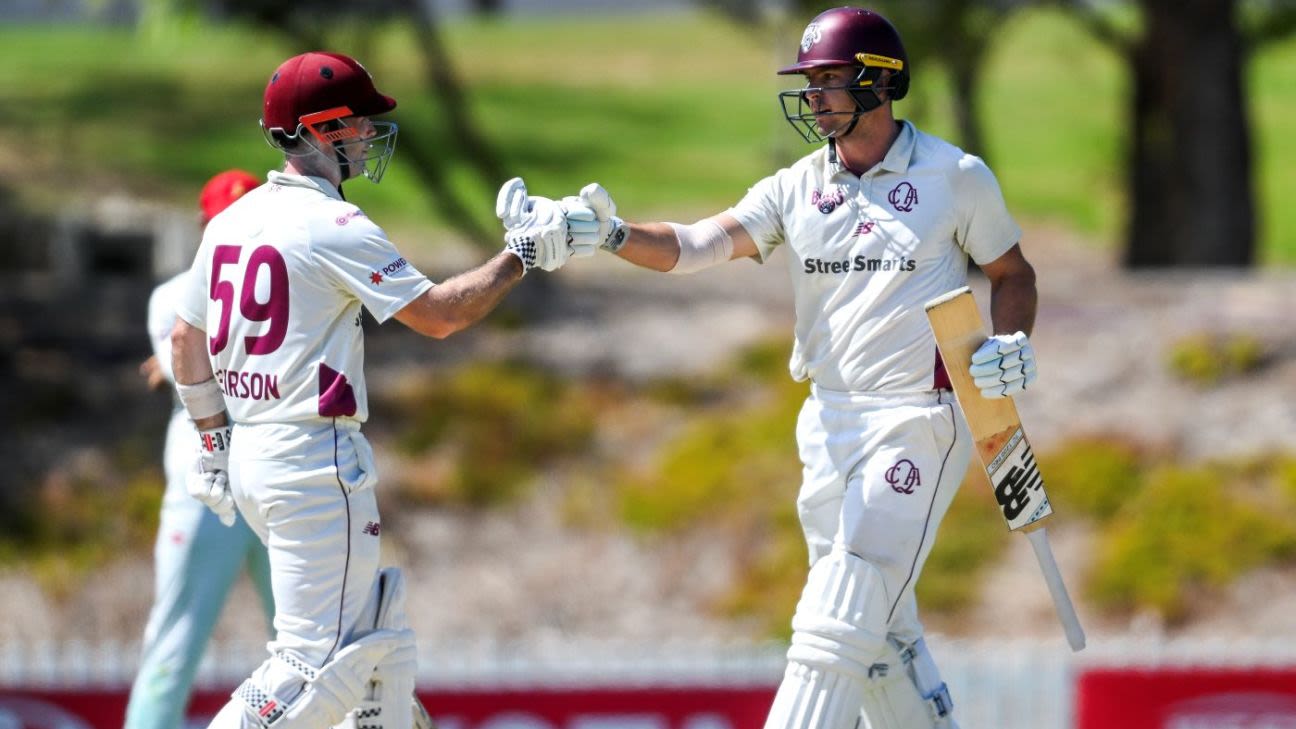 Peirson, Wildermuth tons give Queensland a pulse