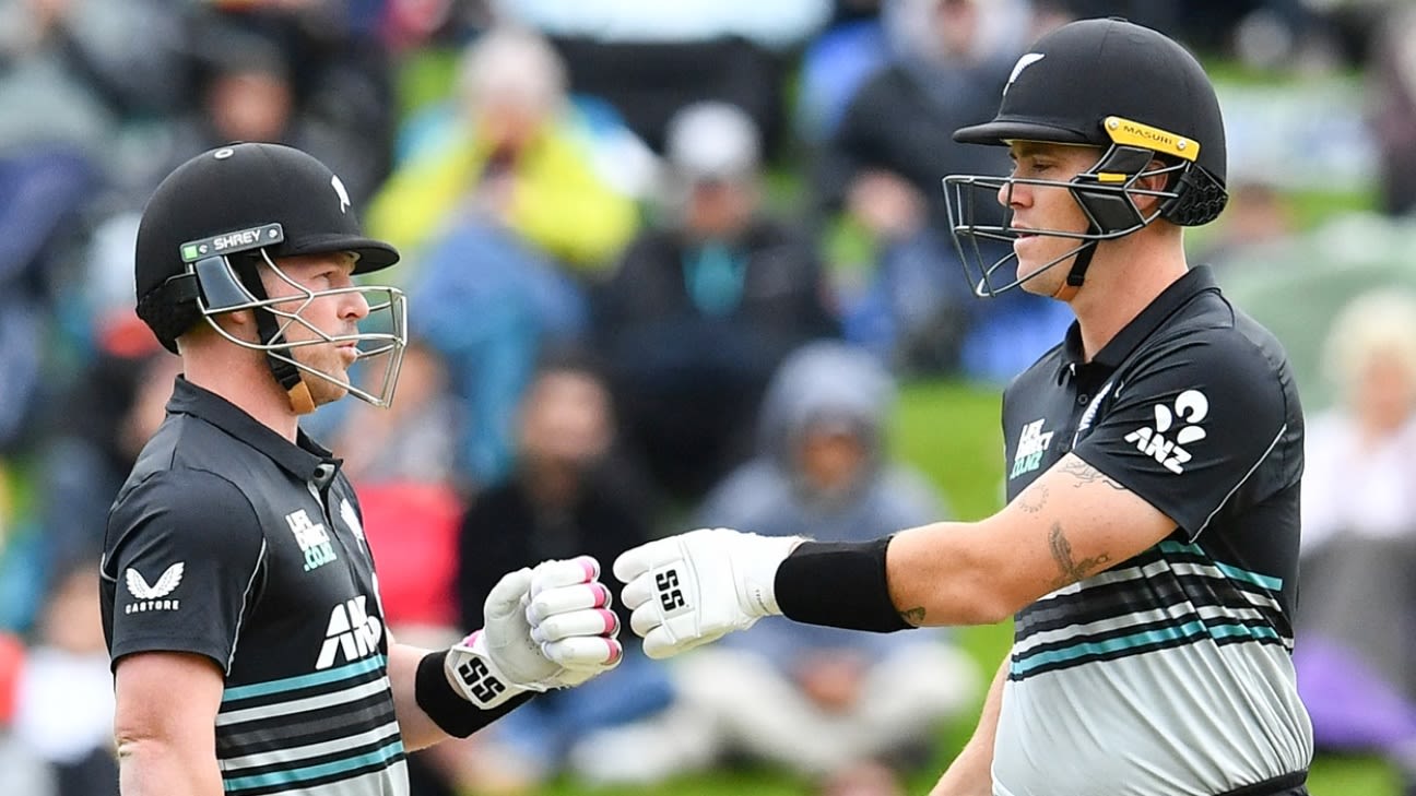 Allen, Seifert and bowlers combine to hand NZ 2-0 lead in rain-shortened contest