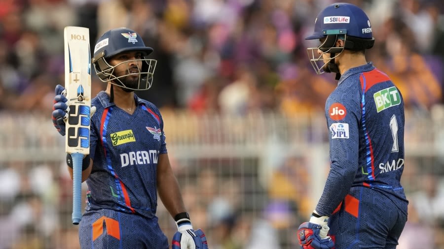 kolkata knight riders vs lucknow super giants standings