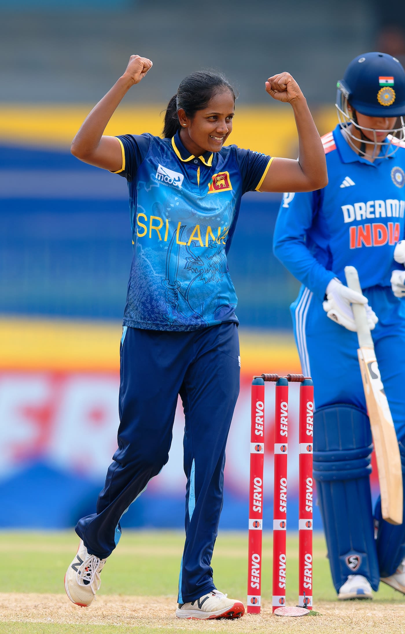 Inoka Ranaweera picked up the first wicket | ESPNcricinfo.com