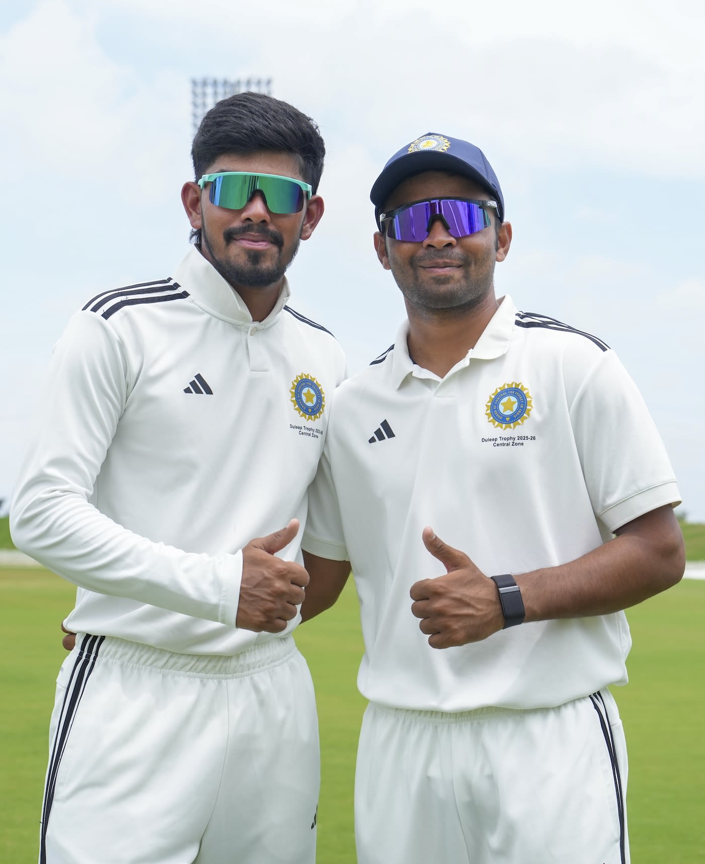 Yash Rathod and Danish Malewar are all smiles after the Duleep Trophy ...