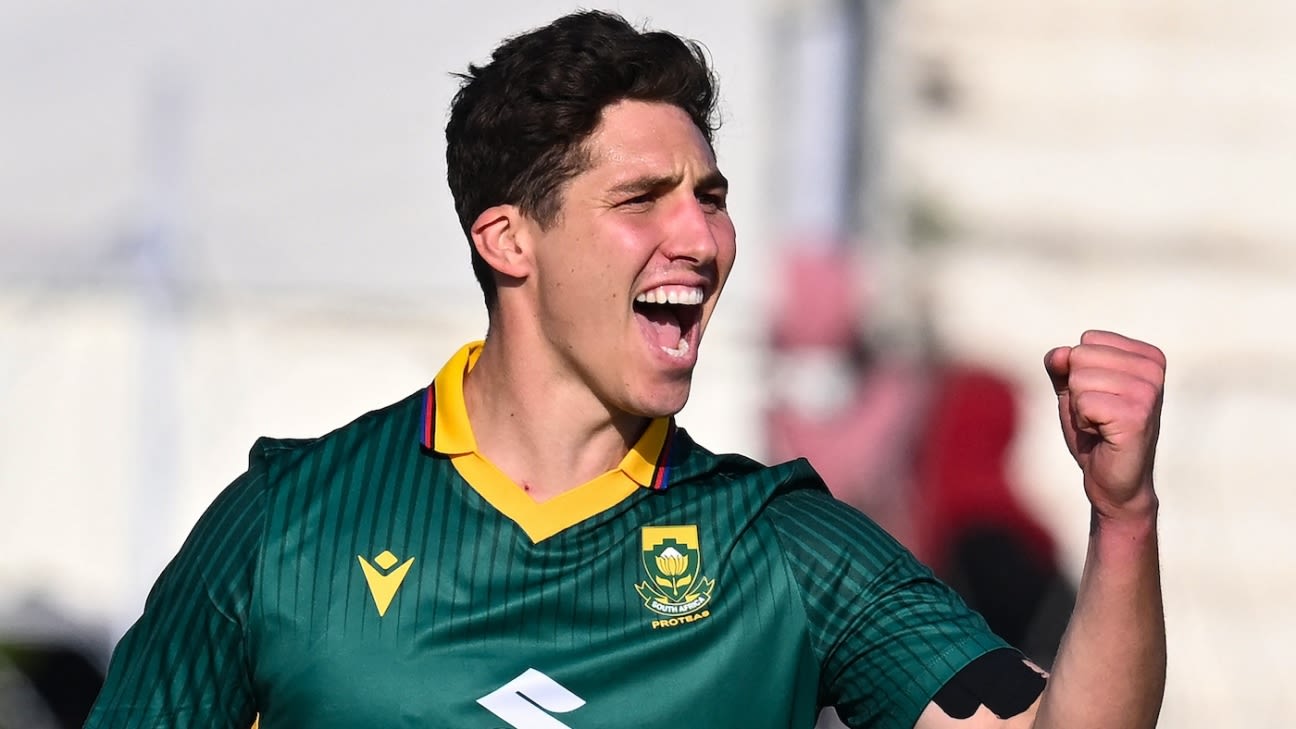 India vs South Africa: Nandre Burger Injured Bowling in Raipur ODI