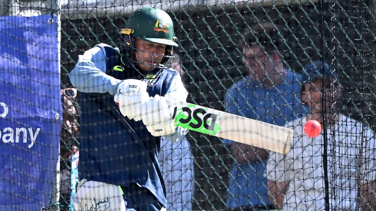Usman Khawaja Prepares for Pink-Ball Test with Ashes Workout
