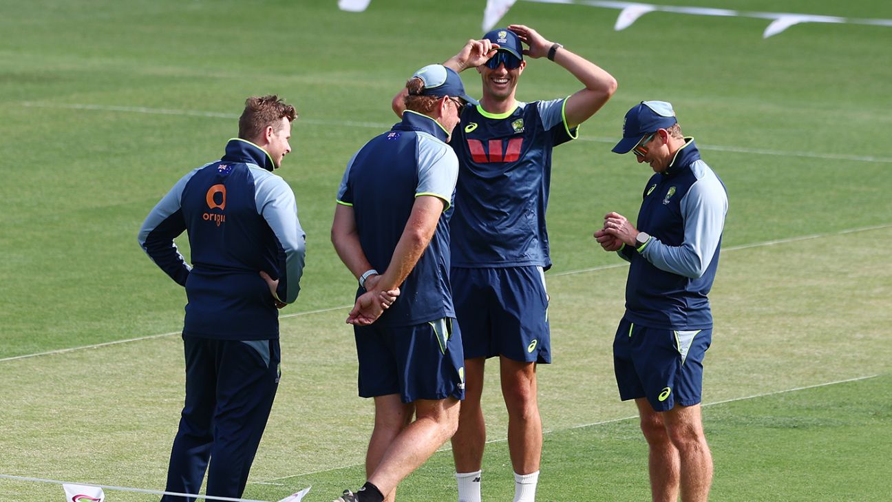 Image for Ashes 2025-26 - Australia deny playing 'silly buggers' over Cummins non-return