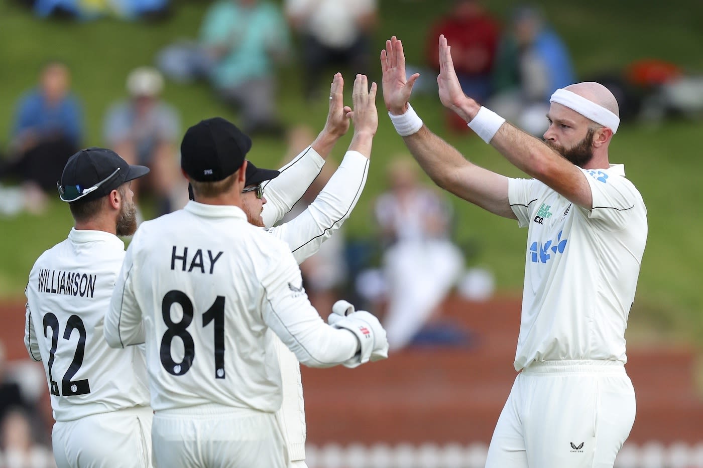 Michael Rae Michael Rae picked up the first wicket of West Indies' second innings ...
