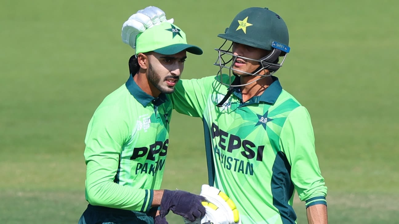 Minhas, Hussain tons set up Pakistan U-19s' massive win over Malaysia