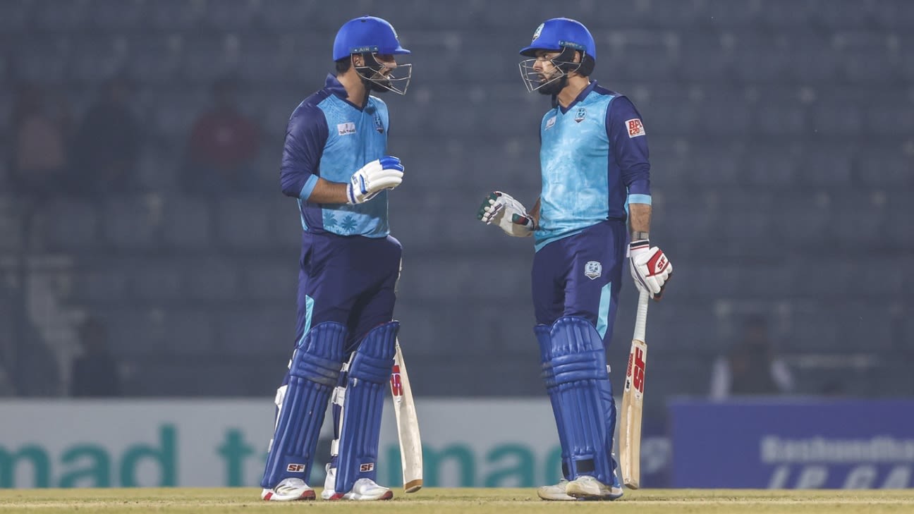 Nabi-Eisakhil become first father-son duo to bat together in a top-tier T20 league
