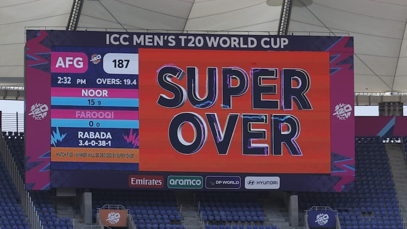 One Super Over is a lot to handle; South Africa and Afghanistan endured two