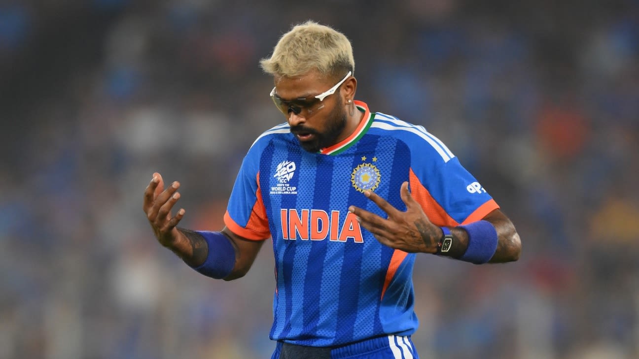 Injured Hardik set to miss ODIs against Afghanistan