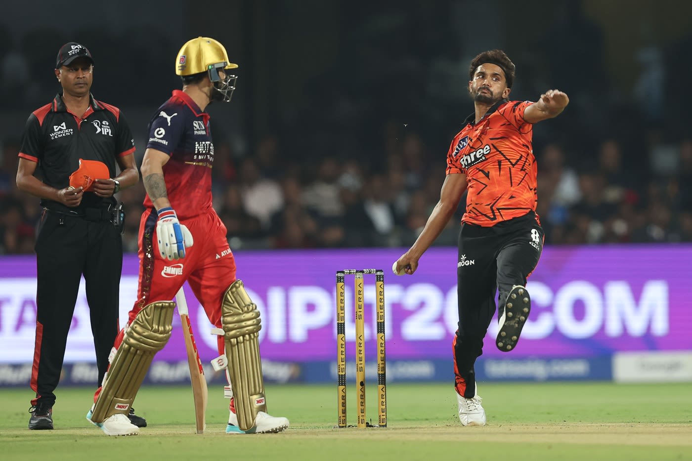 Nitish Kumar Reddy took the new ball for Sunrisers Hyderabad ...