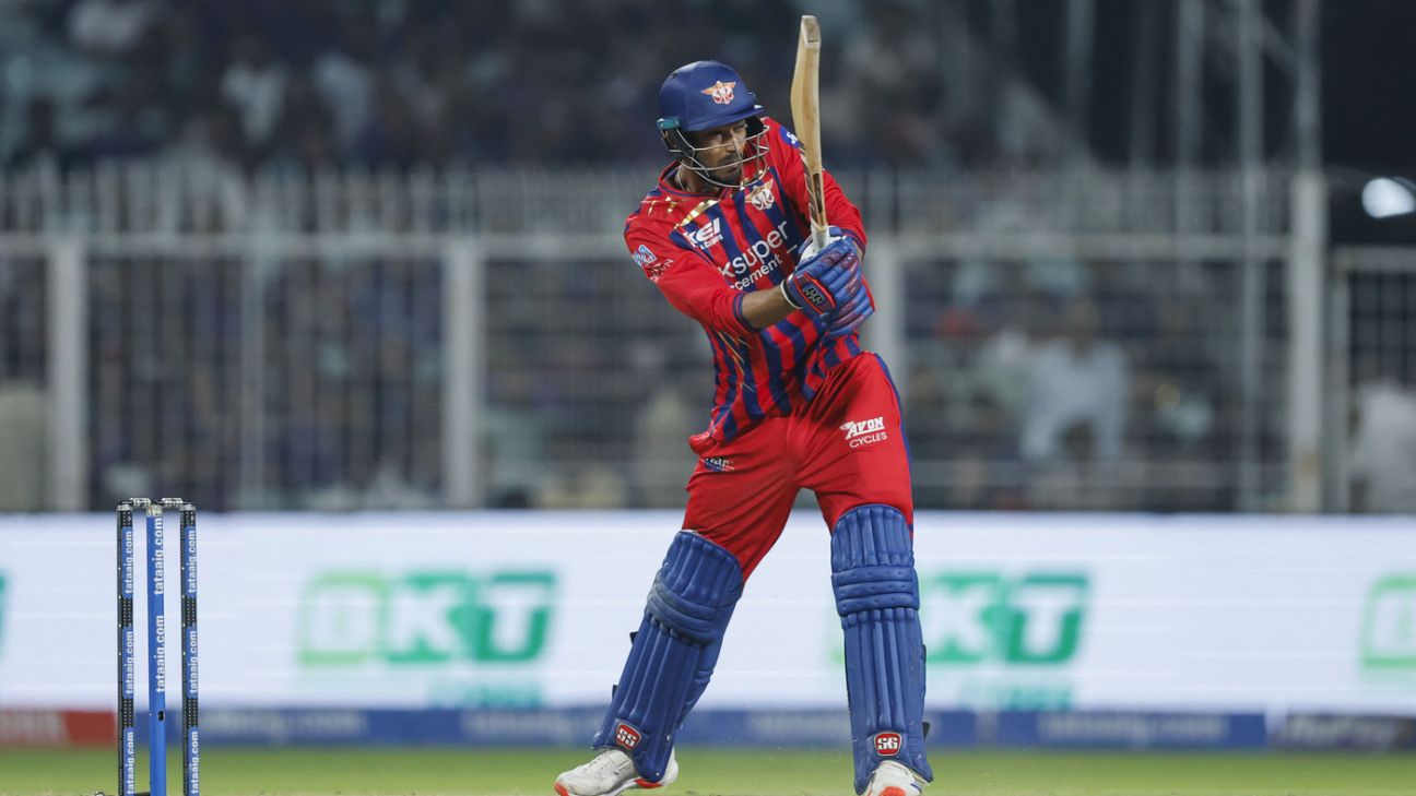 IPL 2026 – KKR vs LSG – Mukul Choudhary brings out the helicopter, and soars into the limelight