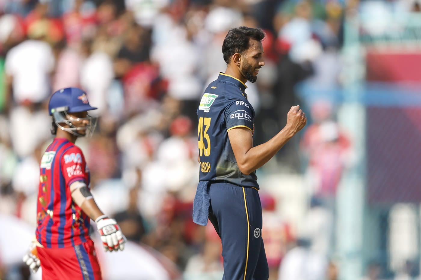 IPL 2026 - Prasidh's slower bouncers turn middle overs into Gujarat Titans' stronghold