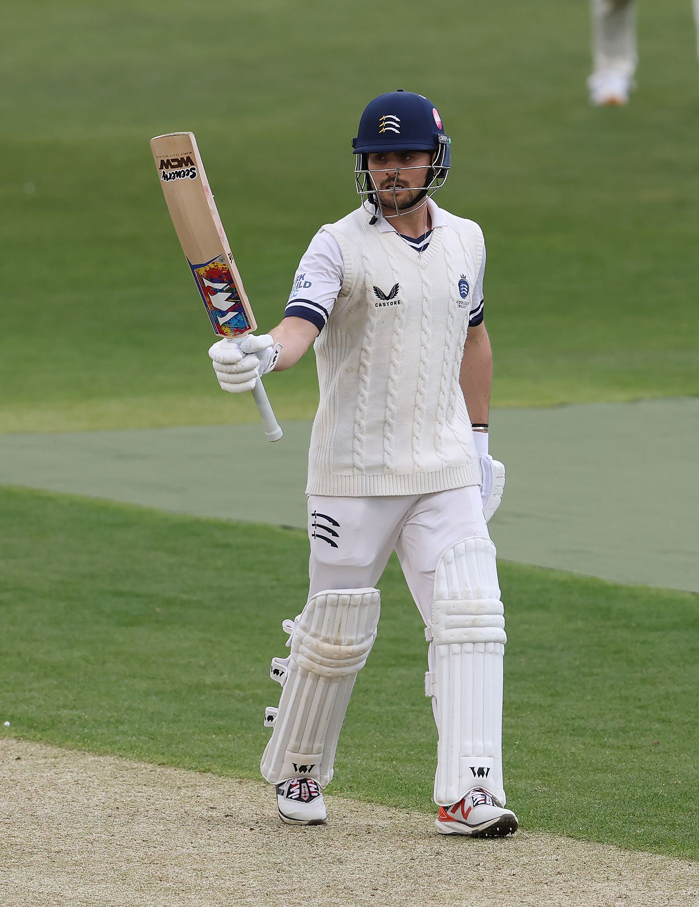 Joe Cracknell acknowledges his half-century | ESPNcricinfo.com