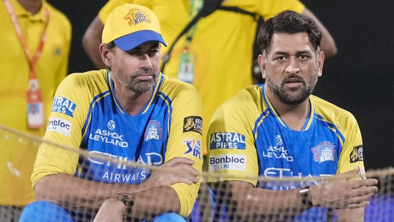 IPL 2026 – CSK vs SRH – Stephen Fleming on transition from MS Dhoni to Ruturaj Gaikwad