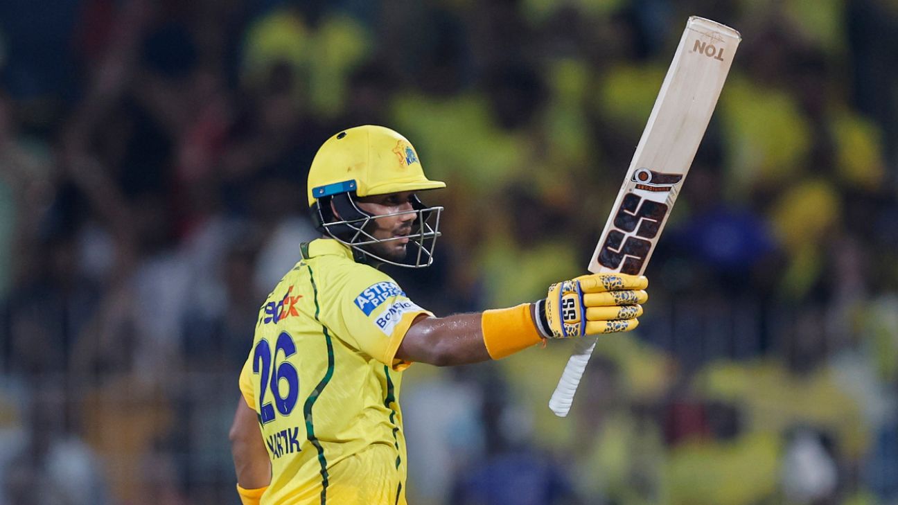 Gaikwad's Fifty Steers Chennai Super Kings Closer to Victory as Mumbai Indians Struggle