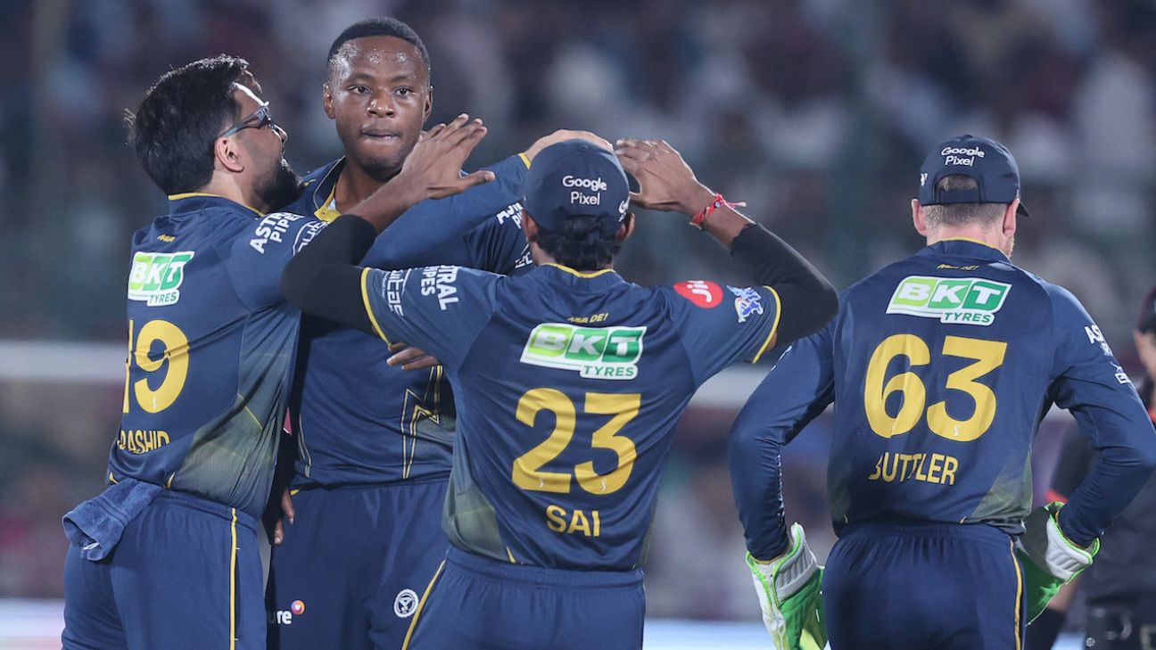 IPL 2026 – RR vs GT – Kagiso Rabada leads Purple Cap race; Shubman Gill, Vaibhav Sooryavanshi, Rashid Khan rise