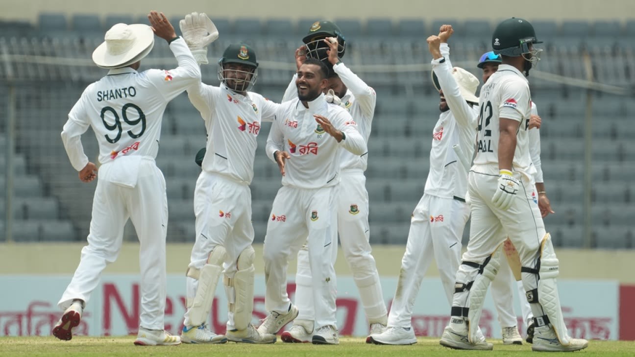 Taskin Ahmed Continues Offensive Barrage in Dhaka Test — image 1