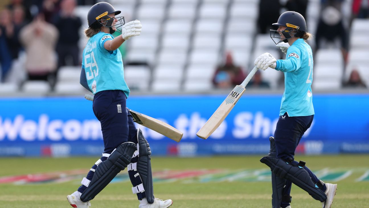 Captain Dean holds her nerve as England edge one-wicket thriller