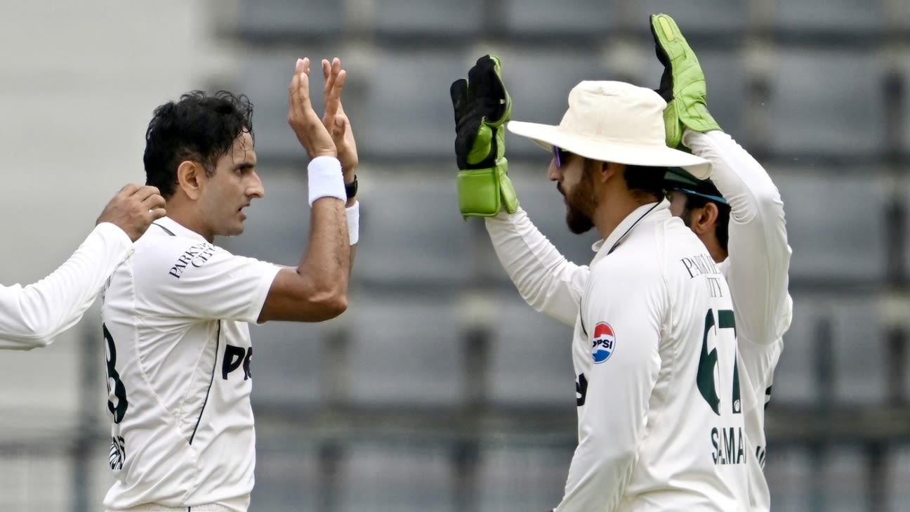 Litton fights for Bangladesh after Abbas and Shahzad run through middle order