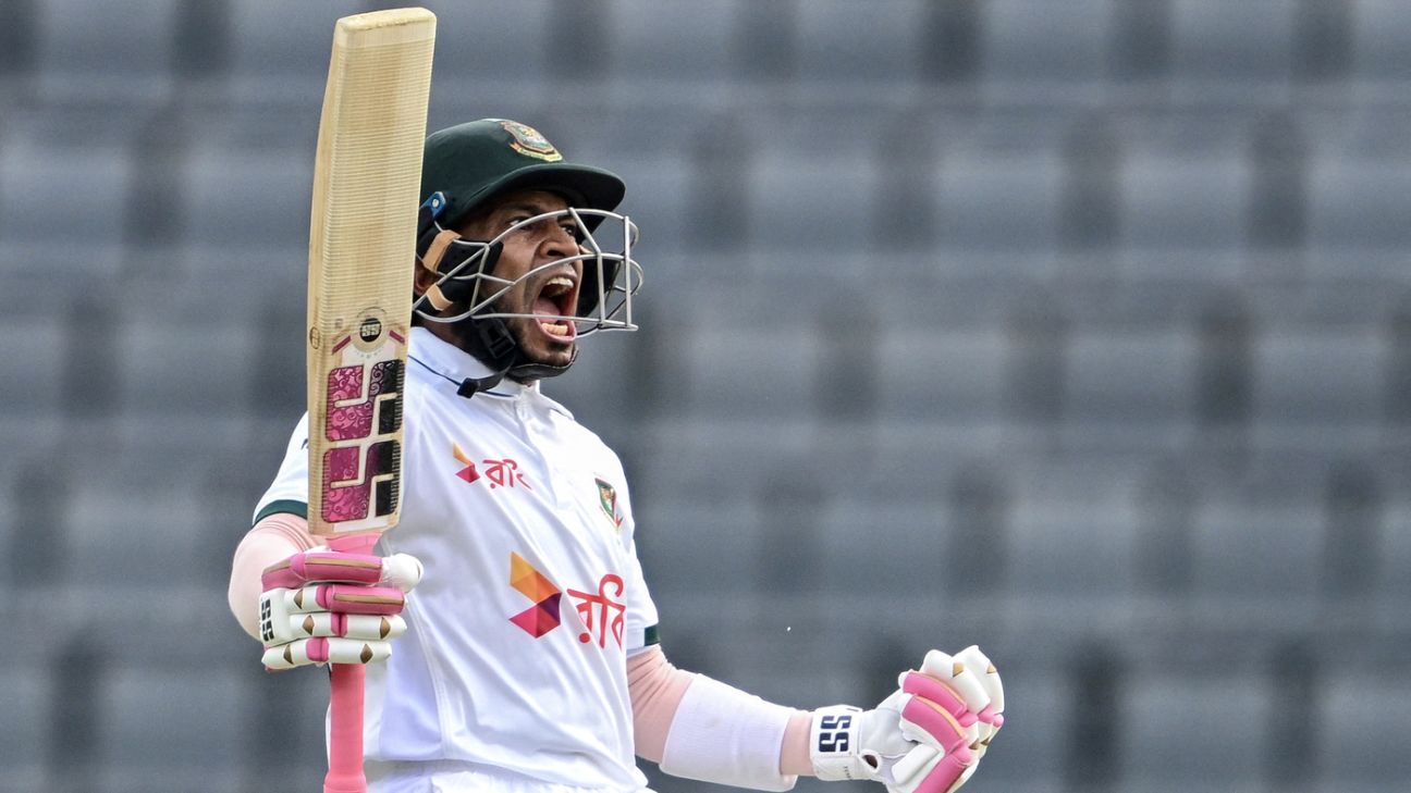 Mushfiqur Keeps Bangladesh Ahead Despite Shahzad’s Four-Wicket Haul