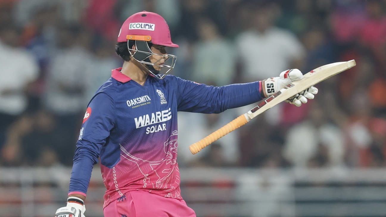 Vaibhav Sooryavanshi breaks Chris Gayle's record for most sixes in an IPL season