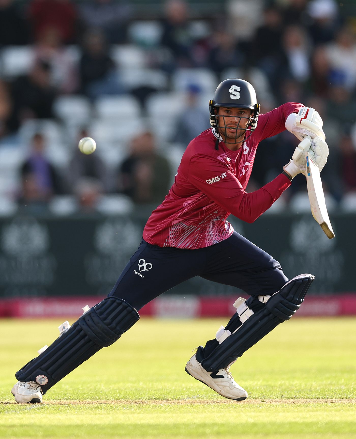Justin Broad top-scored in Northamptonshire's narrow win