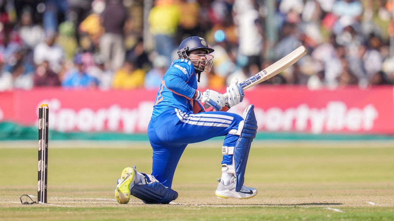 Tilak shows the ability to adapt that India have been looking for