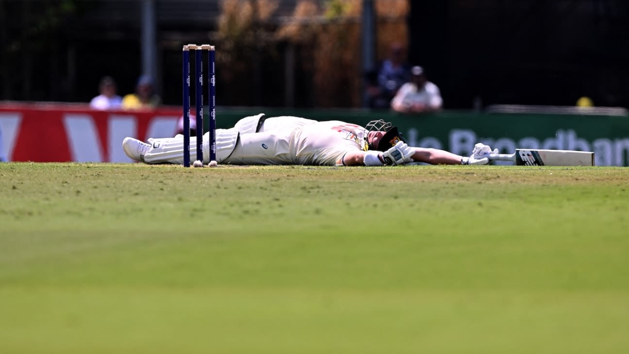 Australia's batting caught in Groundhog Day loop