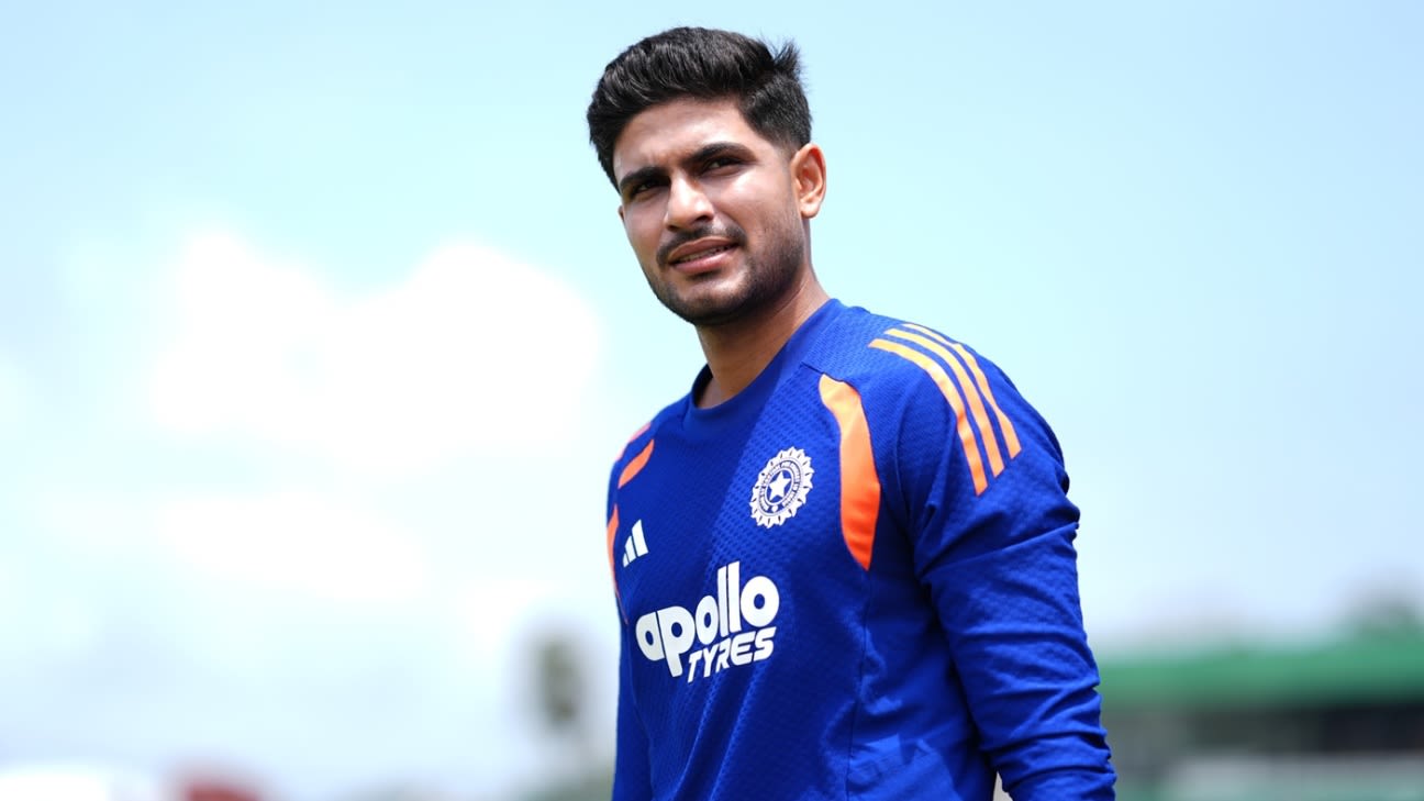 Gill takes a hit to the elbow in the nets ahead of West Indies ODIs