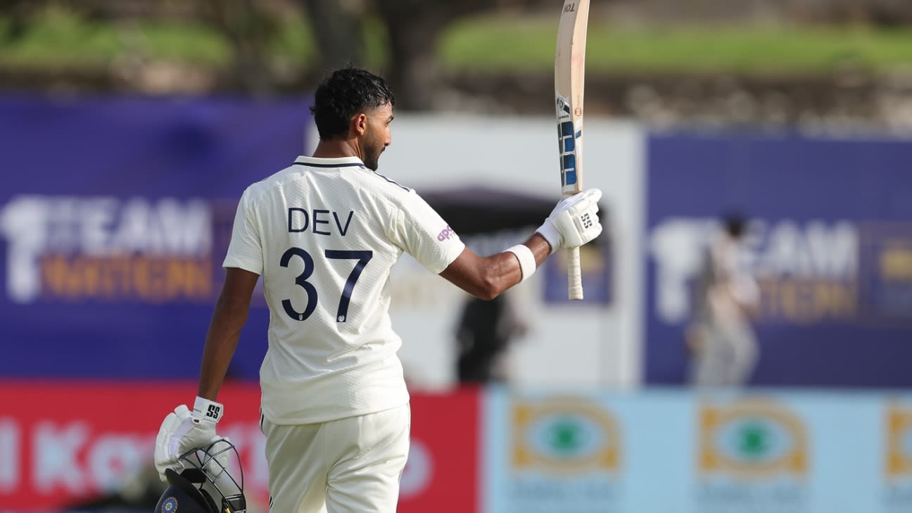 Padikkal leads the way with 199 as India A go 284 runs ahead