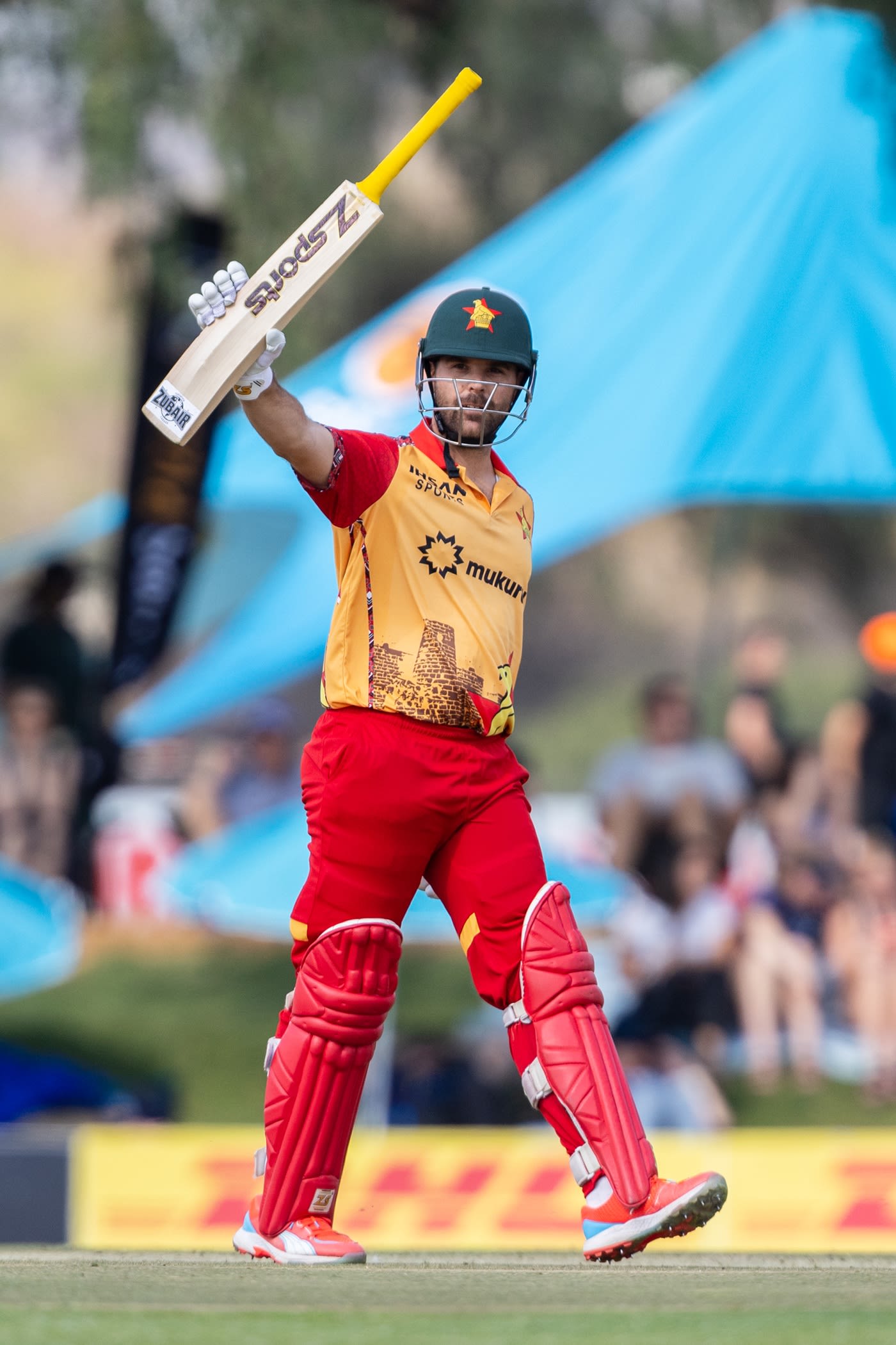 Ryan Burl's half-century lifted Zimbabwe to 195 for 6 | Cricinfo.com