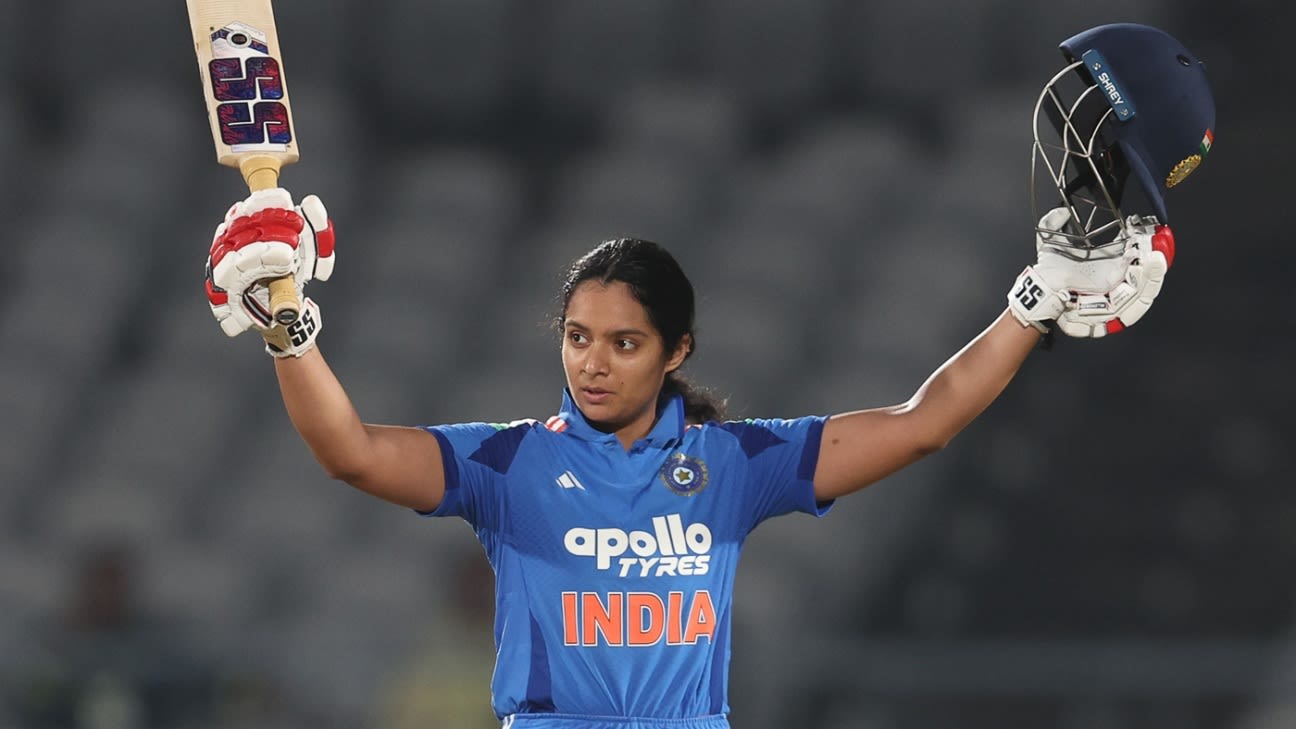 Pratika Rawal and Shree Charani Lead India to Nine-Wicket Win Over Zimbabwe in First ODI
