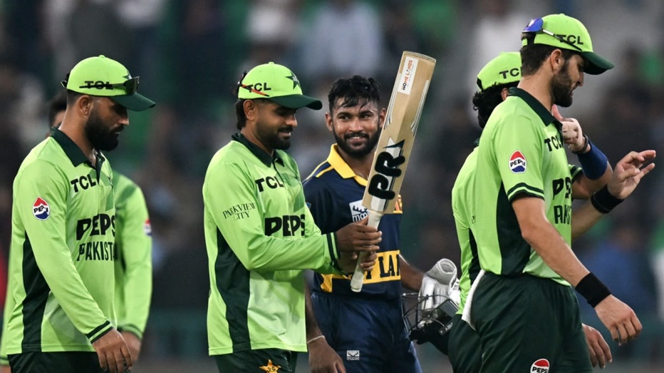 Sri Lanka plays Pakistan in the tri-series final in Lahore