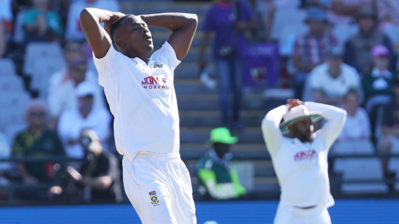 SA feel the strain as Rabada battles stomach cramps, Jansen back stiffness