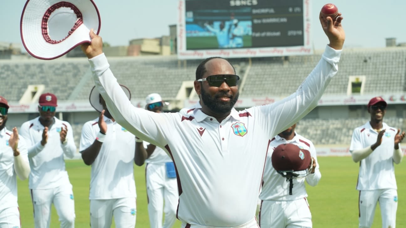 Bangladesh fight but Warrican, Campbell help West Indies edge ahead